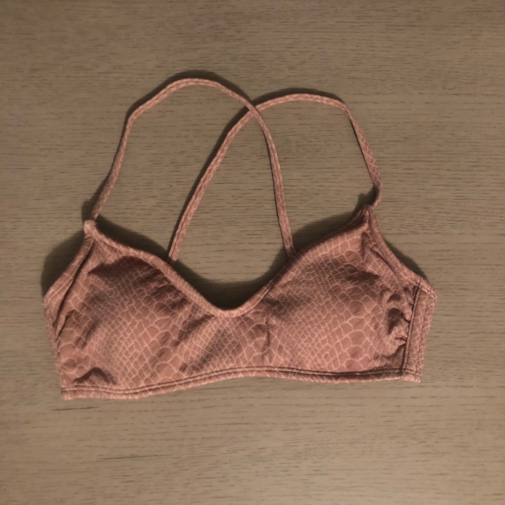 Xhilaration Snake Skin Bikini Top